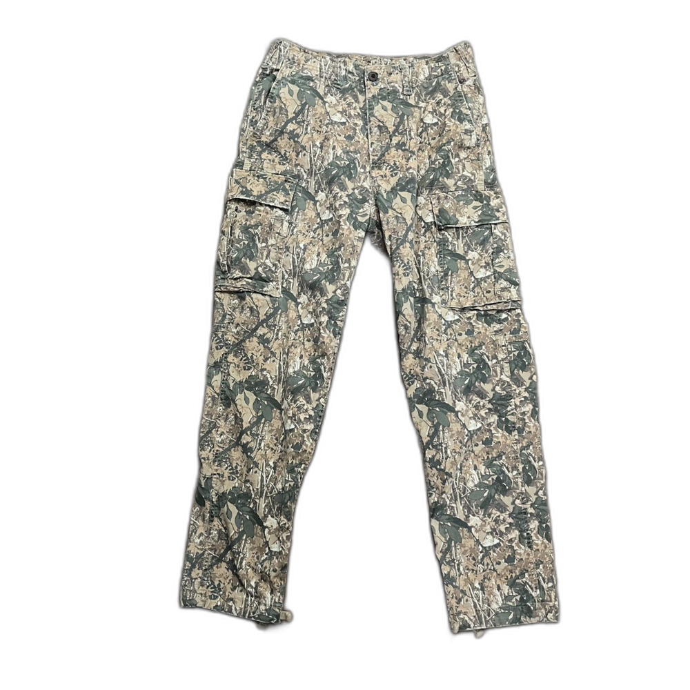 American Eagle Flex Camo Cargo Pants Men’s 28x32 Drawstring Hem
